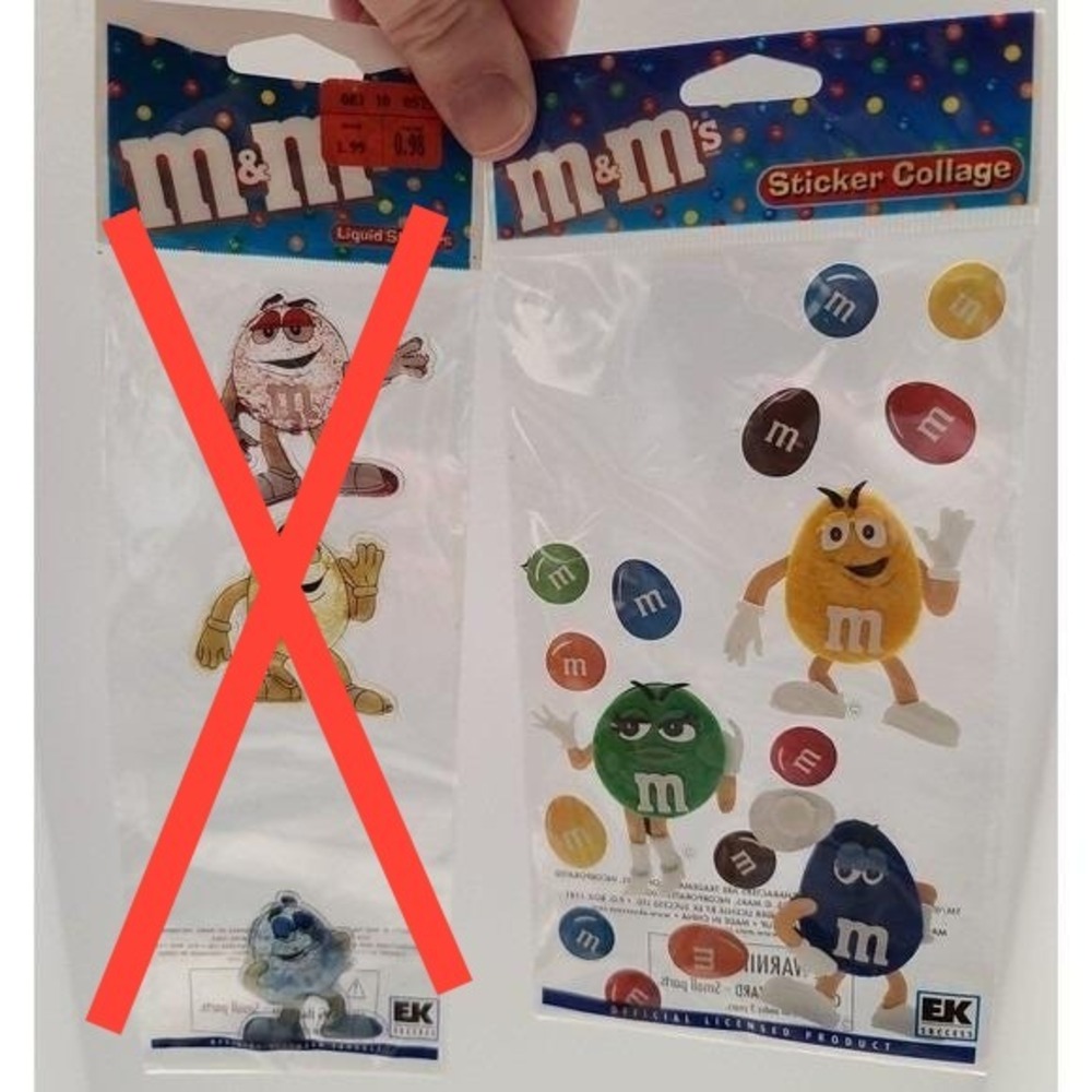 M & M Sticker Collage EK Success